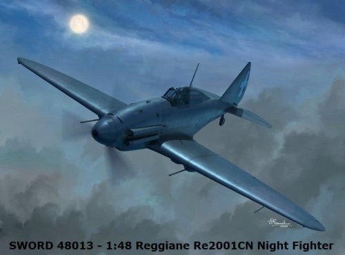 Go to product SWORD 48013 - 1:48 Reggiane Re2001CN Night Fighter