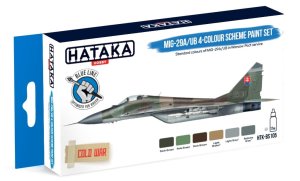 Hataka BS105 - MiG-29A/UB 4 colour scheme acrylic paint set