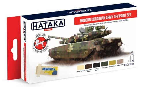 Go to product HATAKA AS112 - Modern Ukrainian Army AFV paint set
