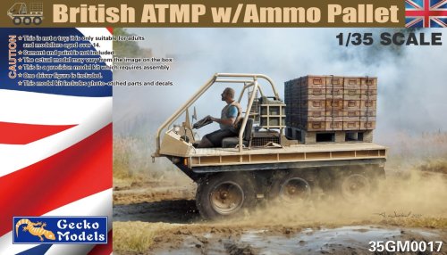 Go to product GECKO MODELS 35GM0017 - 1:35 British ATMP w/ Ammo Palet