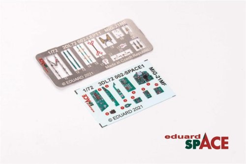 Go to product EDUARD 3DL72002 - 1:72 MiG-21MF Space - 3D Decals + PE