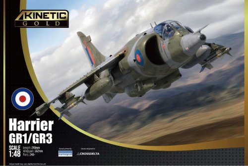 Go to product KINETIC 48060 - 1:48 Harrier GR1/GR3