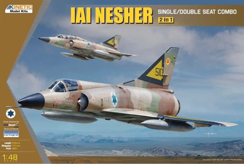 Go to product KINETIC 48056 - 1:48 IAI Nesher - Single/Double Seat