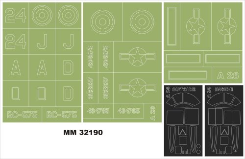 Go to product MONTEX MM32190 - 1:32 A-26 Invader