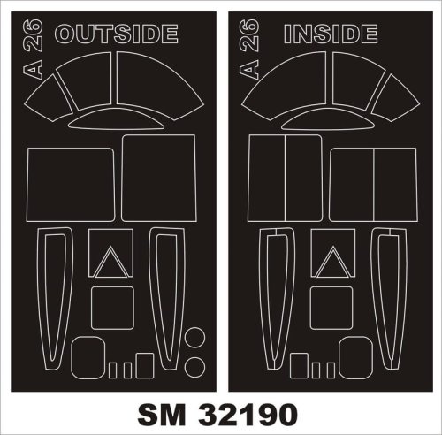 Go to product MONTEX SM32190 - 1:32 A-26 Invader