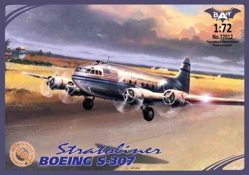 Go to product BAT 72012 - 1:72 Boeing Stratoliner S-307 Pan American Airways System