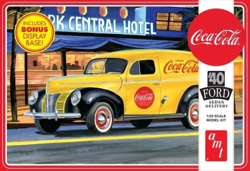 Go to product AMT 1161 - 1:25 1940 Ford Sedan Delivery Coca-Cola