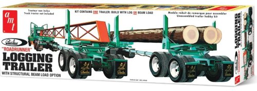 Go to product AMT 1103 - 1:25 Peerless Logging Trailer with Structural Beam Load Option