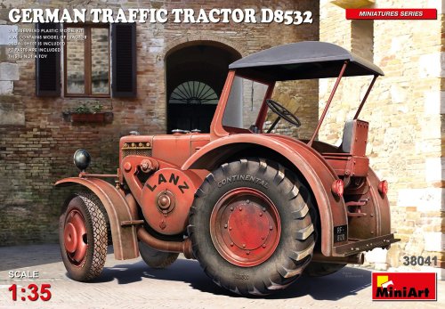 Go to product MINIART 38041 - 1:35 German Traffic Tractor D8532