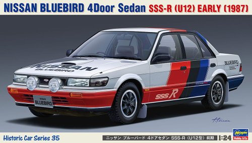 Go to product HASEGAWA HC35 21135 - 1:24 Nissan Bluebird 4Door Sedan SSS-R (U12) Early (1987)