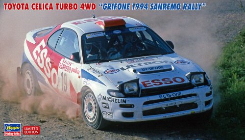 Go to product HASEGAWA 20466 - 1:24 Toyota Celica Turbo 4WD Grifone 1994 San Remo Rally