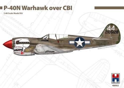 Go to product HOBBY 2000 48002 - 1:48 P-40N Warhawk Over CBI ( China, Burma, India )