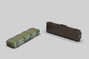 EUREKA XXL E-064 - 1:35 US Army Pelican case for two M16 rifles