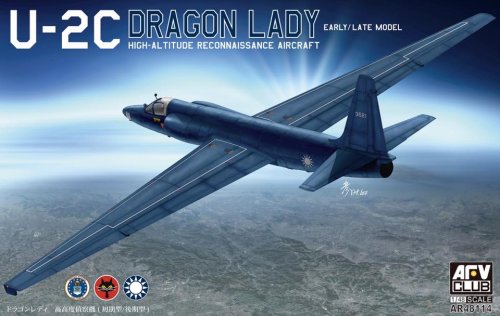 Go to product AFV CLUB 48114 - 1:48 Lockheed U-2C Dragon Lady Early/Late model