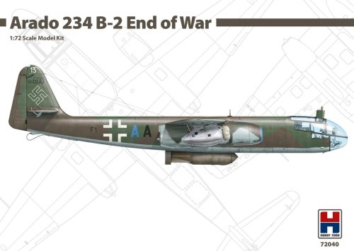 Go to product HOBBY 2000 72040 - 1:72 Arado 234 B-2 End of War