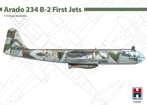 Go to product HOBBY 2000 72039 - 1:72 Arado 234 B-2 First Jets