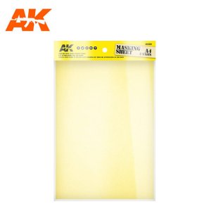 AK INTERACTIVE 8210 - Masking Sheets A4 2 units