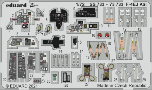 Go to product EDUARD SS733 - 1:72 F-4EJ Kai