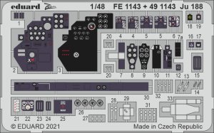EDUARD FE1143 - 1:48 Ju 188