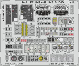 EDUARD 491147 - 1:48 F-104DJ