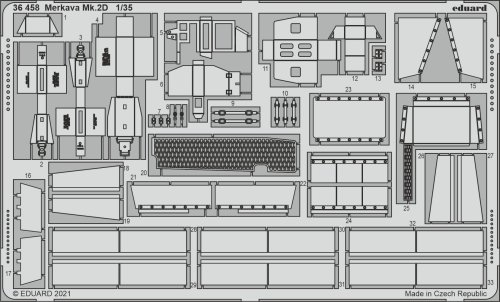 Go to product EDUARD 36458 - 1:35 Merkava MK.2D