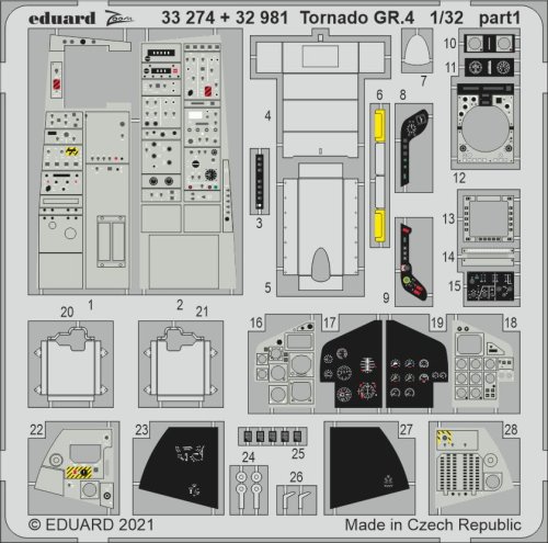Go to product EDUARD 33274 - 1:32 Tornado GR.4
