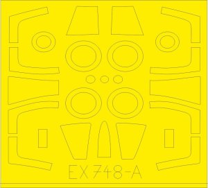 EDUARD EX748 - 1:48 F-104DJ TFace