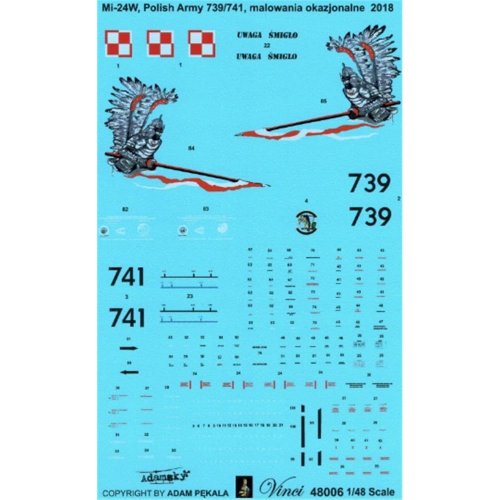 Go to product BIGMODEL VINCI 48006 - 1:48 Mi-24 Hind Husarz