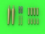MASTER AM-48-165 - 1:48 Spitfire Mk. IIb/Vb Barrels for British Hispano 20mm with fairings