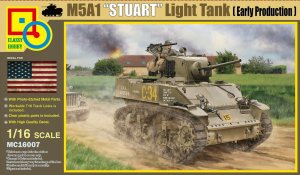 CLASSY HOBBY 16007 - 1:16 M5A1 Stuart Light Tank (Early Production)