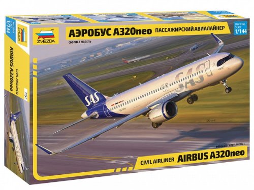 Go to product ZVEZDA 7037 - 1:144 Airbus A320 neo