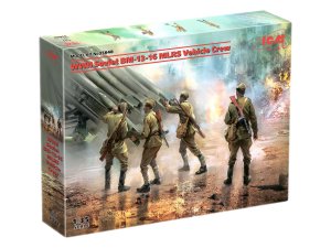ICM 35648 - 1:35 WWII Soviet BM-13-16 MLRS Vehicle Crew