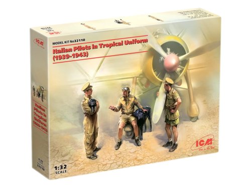 Go to product ICM 32110 - 1:32 Italian Pilots in Tropical Uniform (1939-1943)