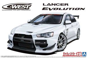 AOSHIMA 05897 - 1:24 Mitsubishi Lancer Evo 07