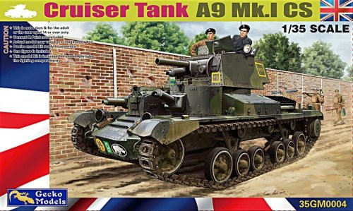 Go to product GECKO MODELS 35GM0004 - 1:35 Cruiser Tank Mk. I CS A9 Mk.I CS