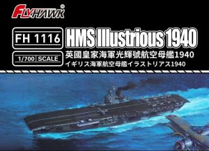 FLYHAWK 1116 - 1:700 HMS Illustrious 1940