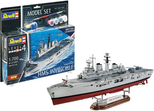 Go to product REVELL 65172 - 1:700 HMS Invincible Falkland War - Model Set