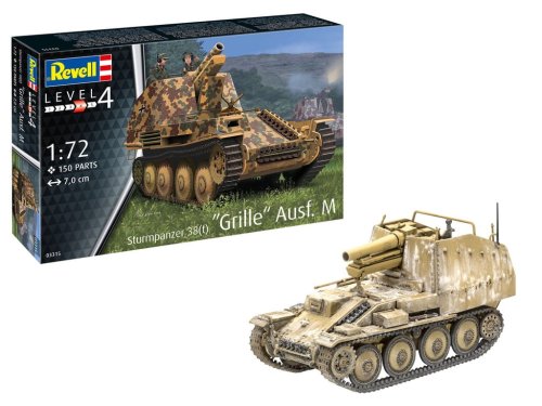 Go to product REVELL 03315 - 1:72 Sturmpanzer 38(t) Grille Ausf. M