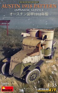 MINIART 39019 - 1:35 Austin 1918 Pattern Japanese Service w/ interior kit