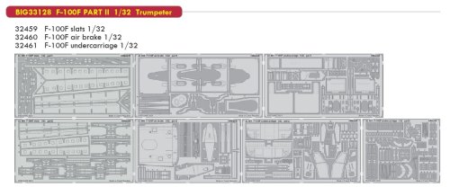 Go to product EDUARD BIG33128 - 1:32 F-100F Part II