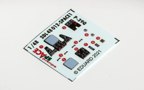 Go to product EDUARD 3DL48012 - 1:48 P-39Q - Space 3D Decals + PE