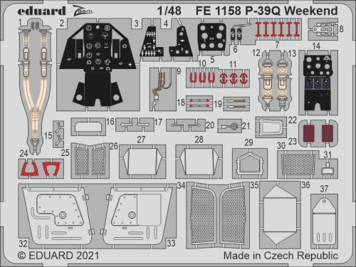 Go to product EDUARD FE1158 - 1:48 P-39Q Weekend