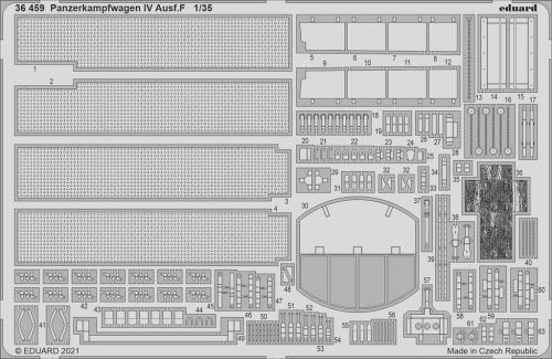 Go to product Eduard 36459 - 1:35 Panzerkampfwagen IV Ausf.F