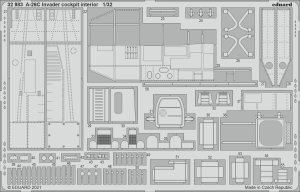 EDUARD 32983 - 1:32 A-26C Invader cockpit interior