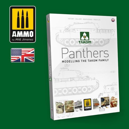 Go to product AMMO MIG 6270 - Panthers. Modeling the Takom Family