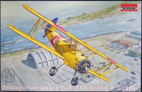 Go to product RODEN 633 - 1:32 Boeing Stearman PT-13/N2S-2/N2S-5 Kaydet