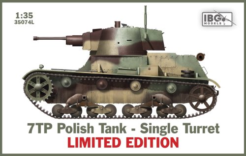 Go to product IBG 35074L - 1:35 7TP Polish Tank - Single Turret - Limited Edition