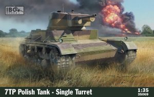 IBG 35069 - 1:35 7TP Polish Tank - Single Turret