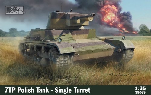 Go to product IBG 35069 - 1:35 7TP Polish Tank - Single Turret