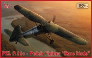IBG 32004 - 1:32 PZL P.11c - Polish Fighter - Rare Birds